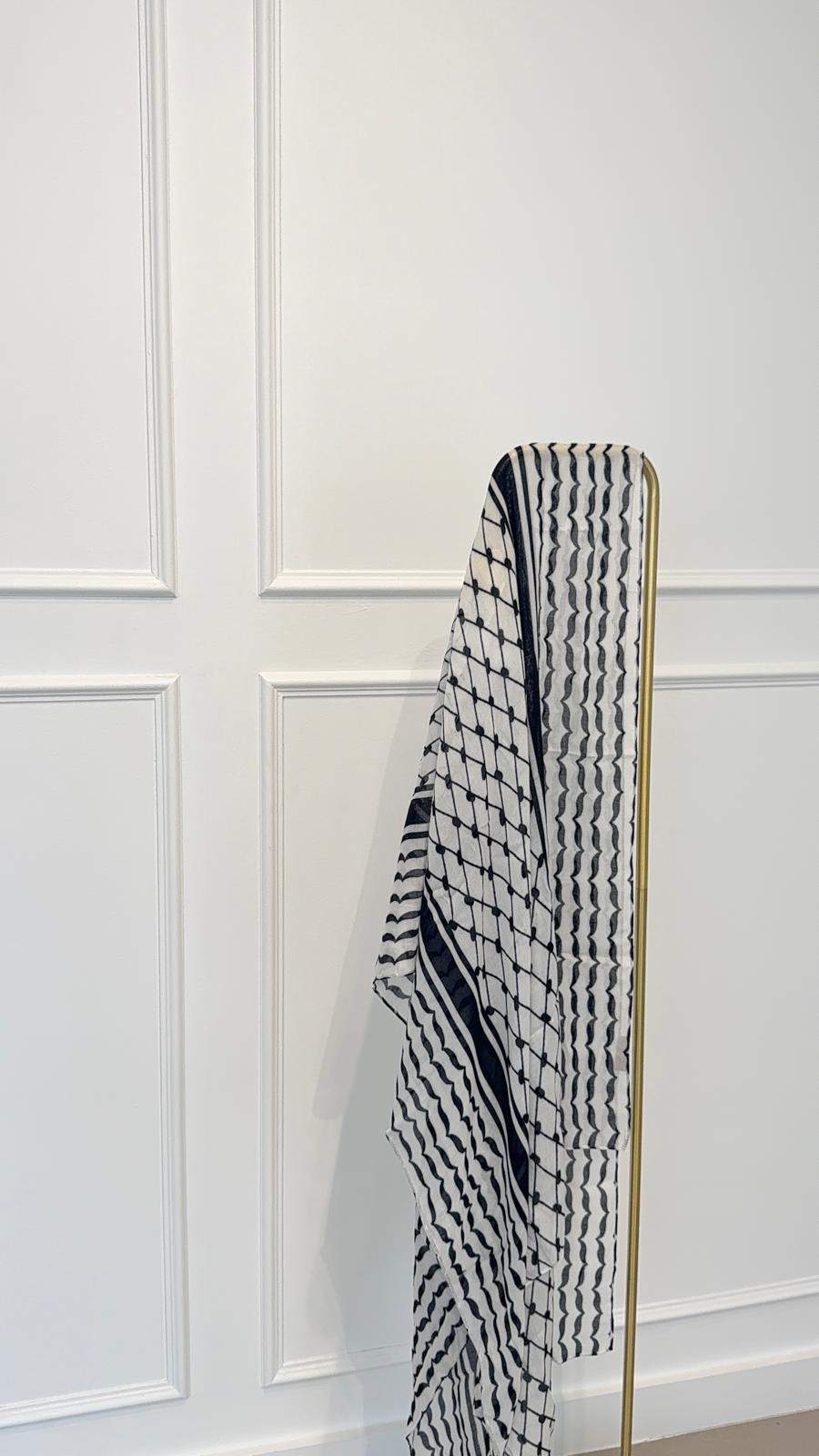 Modal Black Keffiyeh